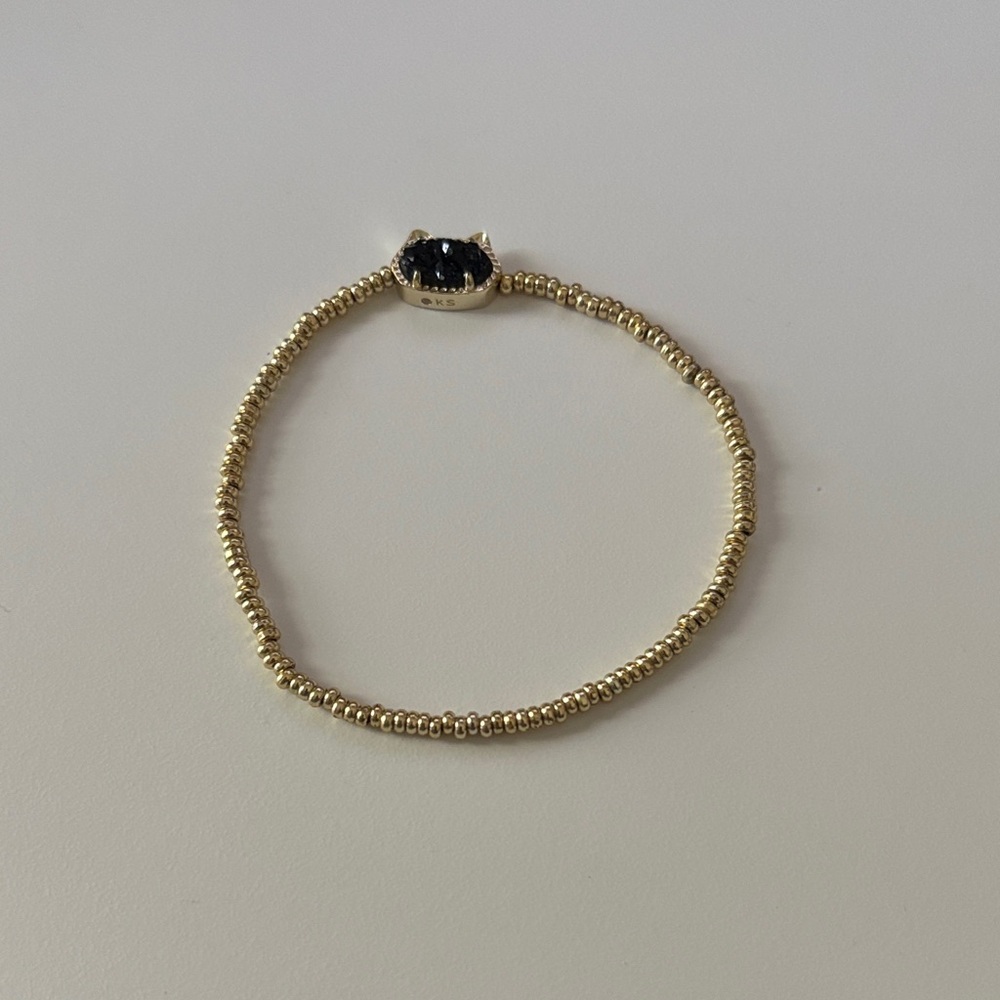 Kendra Scott Grayson Black Cat Bracelet